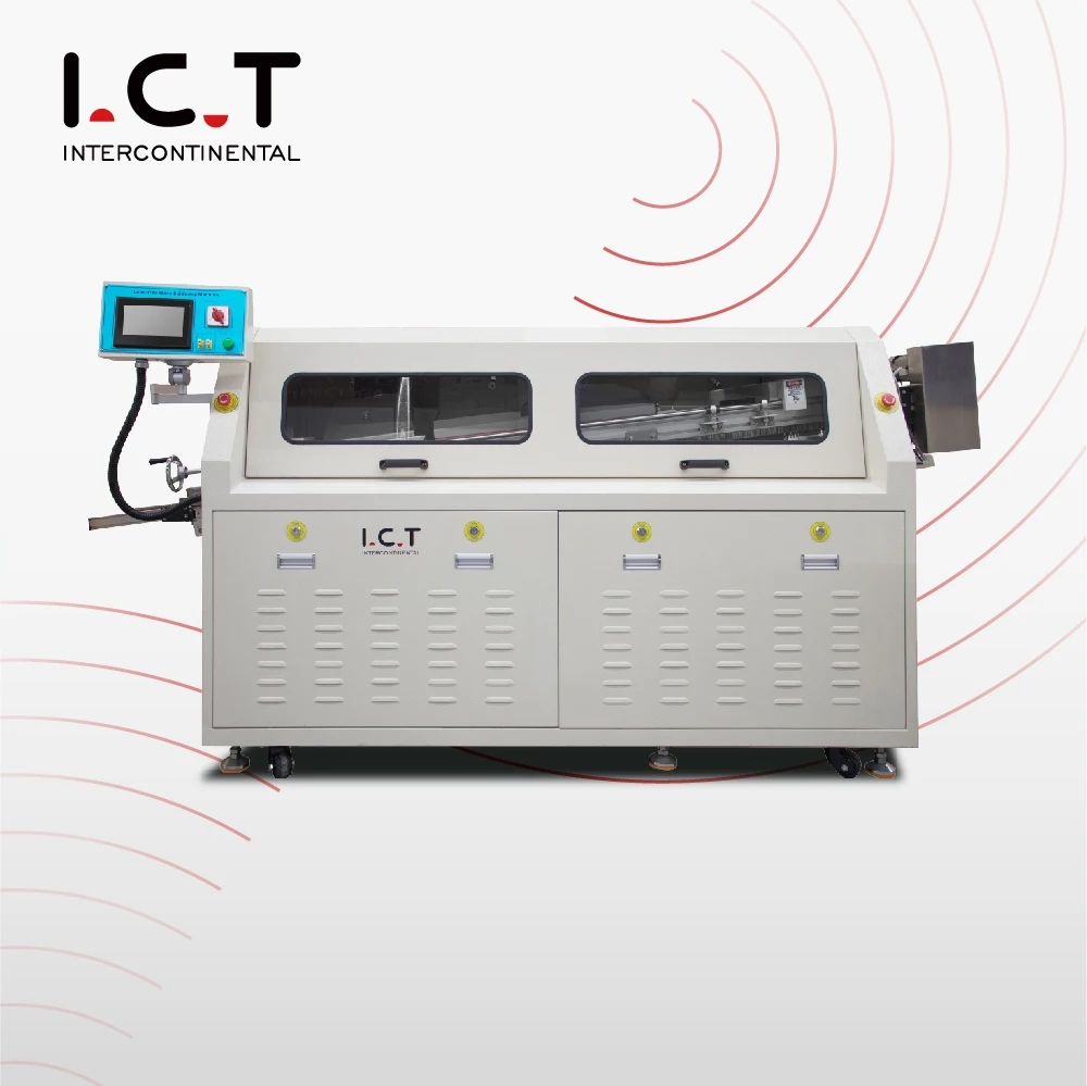Hot multi wave solder machine PCB DIP assembly machine THT soldering machine in China