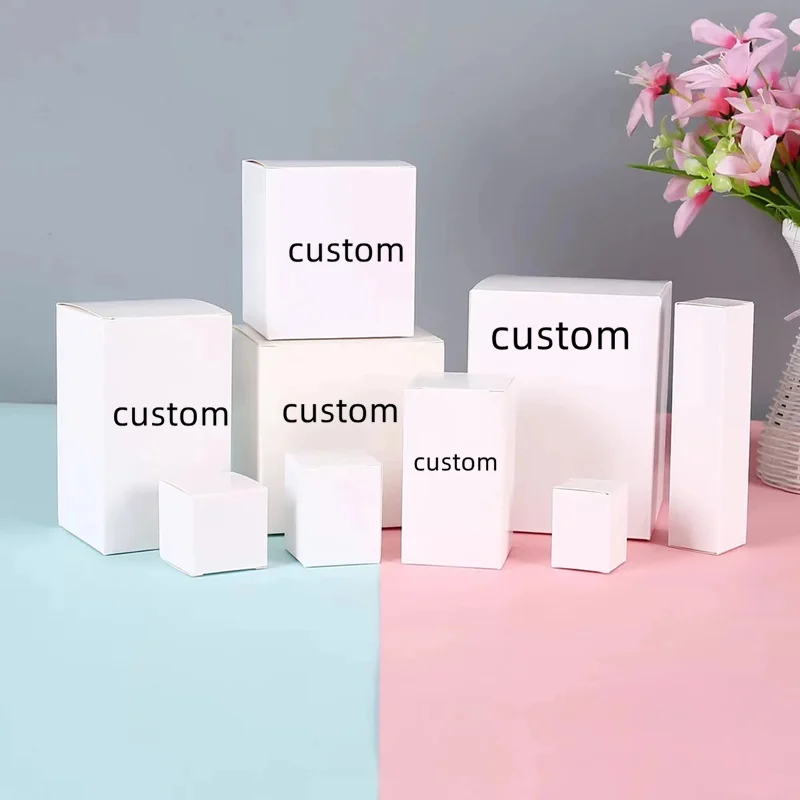 Custom Logo Cajas Gift Mailing Shipping Cardboard Cartons Package Box Folding Cosmetic Skin Care Mailer Corrugated Paper Box