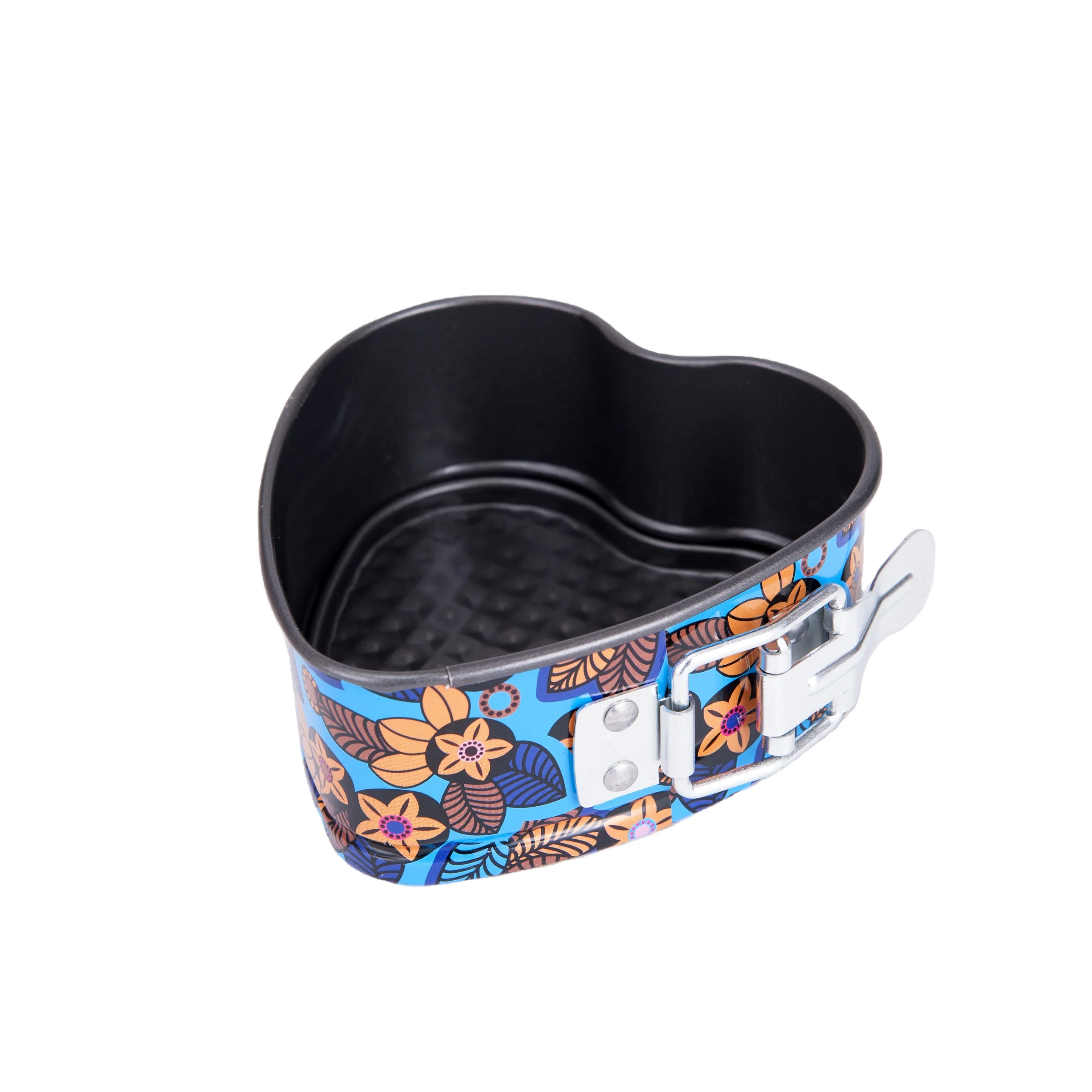 4 дюйма с антипригарным покрытием мини дети Tin «любящее сердце» формы Съемная разъемная кекса