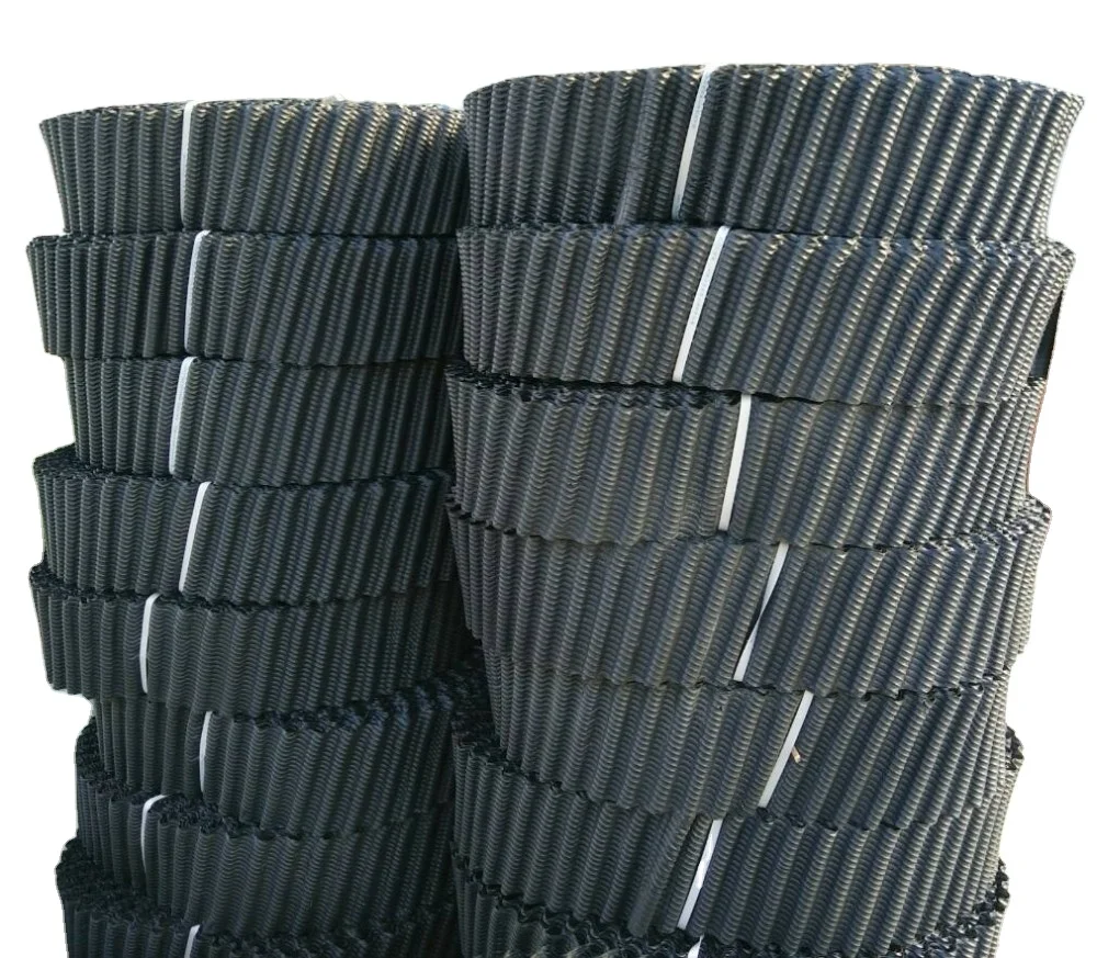 High Temperature Resistant Repair Cooling Tower Spare Parts Cooling Water Tower Filler PVC Filling Material