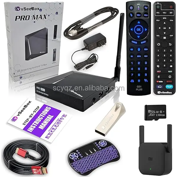 VseeBox PRO Max-делать предложения в т. Ч. 2-й голосовой пульт с подсветкой 9 Elite