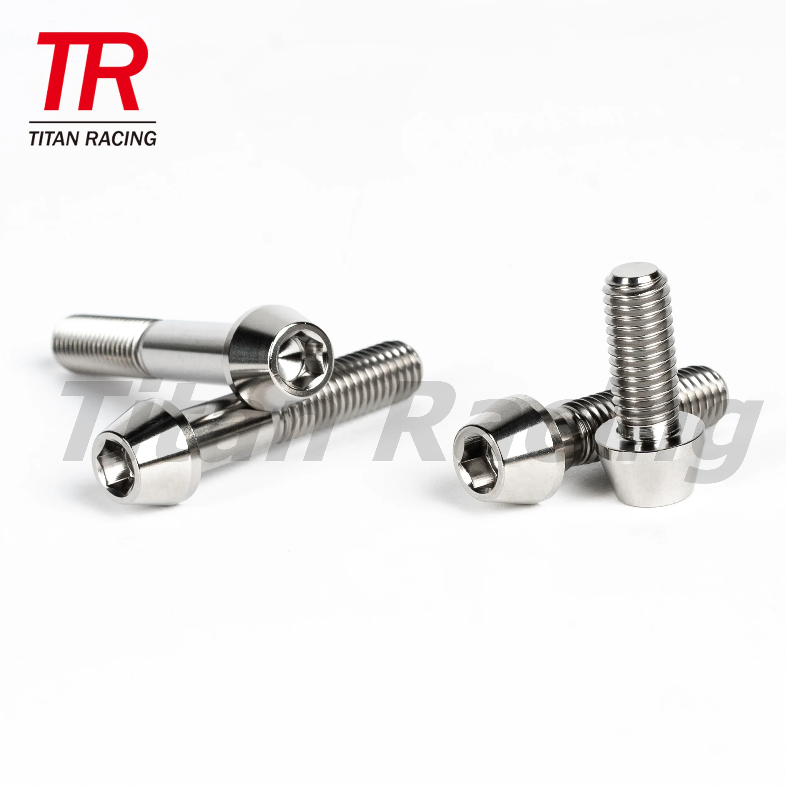 Gr5 Titanium M6 Taper Head Bolt din 912 fasteners