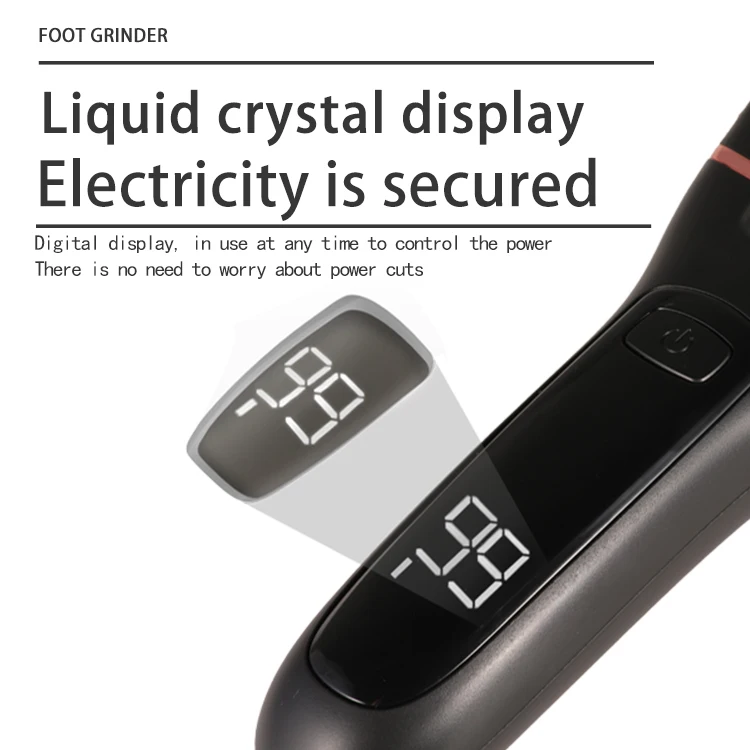 Electric Foot Grinder Vacuum Callus Remover Foot Pedicure Tools Rechargeable Foot Files Clean Tools