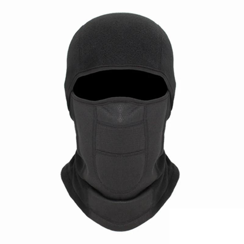 Winter Outdoor Full Face Mask Keep Warm Headscarf Windproof Beanie Hat Balaclava Cap Fleece Cycling Black Ski Maskes (1600313099259)