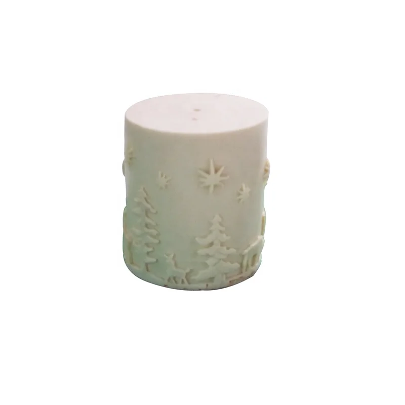 DIY Christmas Series Candle Silicone Mold /Christmas Silicon Moulds for Making