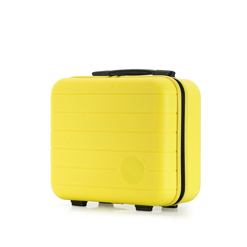 Original Factory Own Design New Style Fashion Light Weight 12 inch mini PP Hardshell Cosmetic bag ready bag