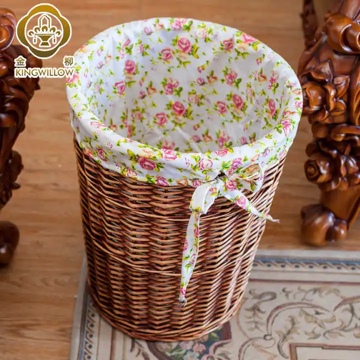 High Quality Handcraft Wicker Baskets Storage Wicker Laundry Basket