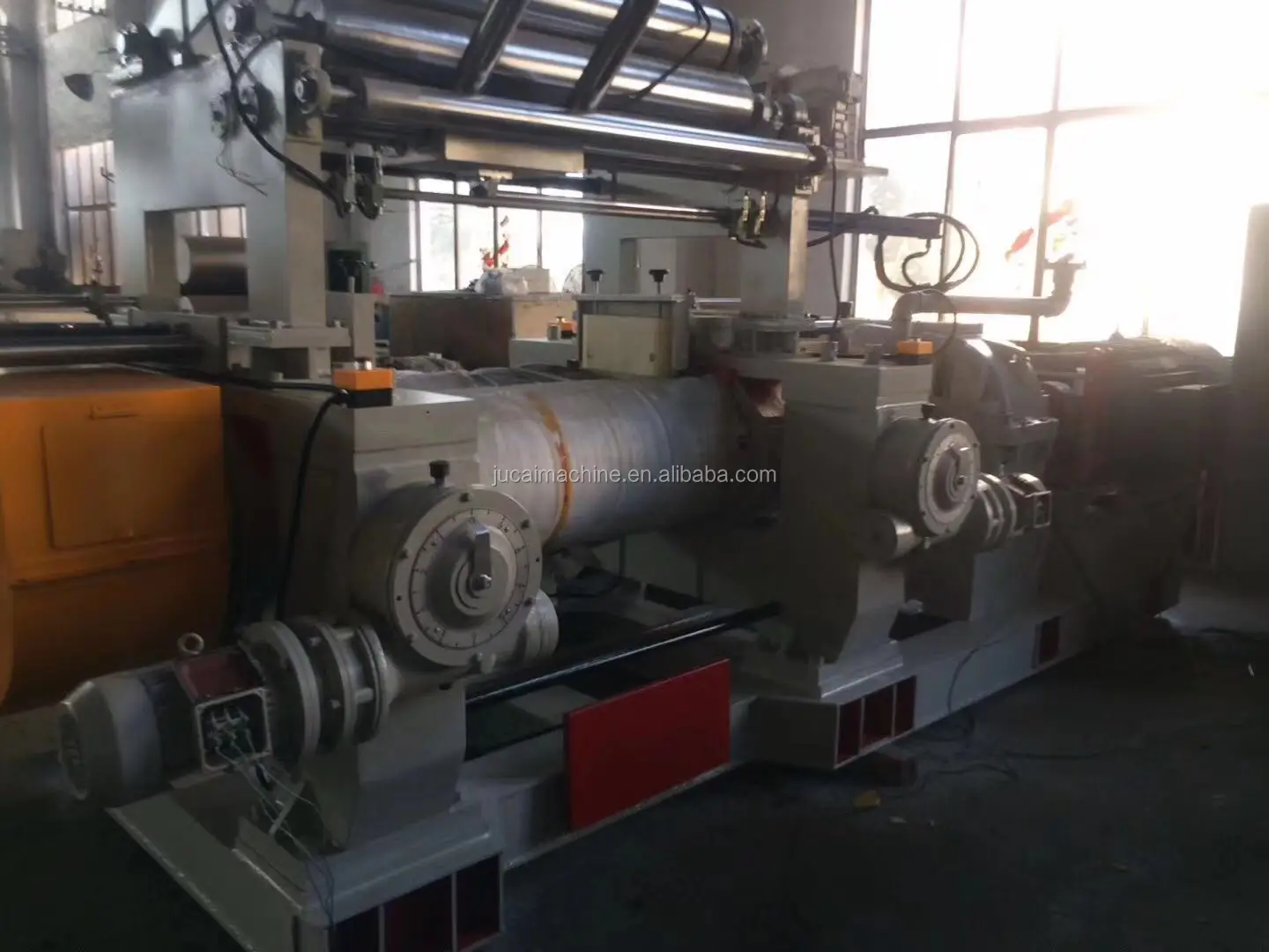 Used tyre two roll rubber mixing mill