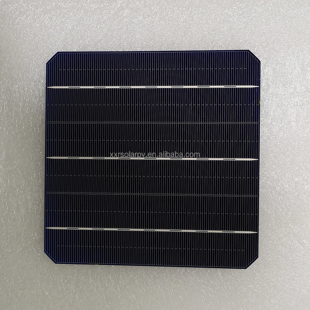 A grade 6 inch polycrystalline solar cell 3BB 4BB 5BB high efficiency 20.5% mono pv cells for DIY solar module