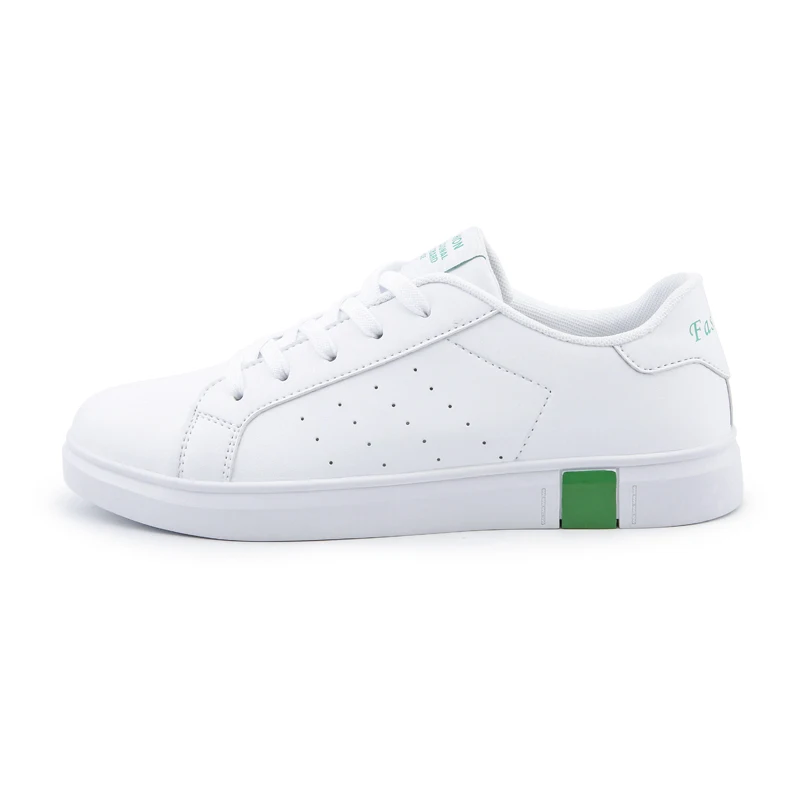 2021 Hot Sale Mens Fashion Leather White Casual Shoes Sneakers Dubai Shoes