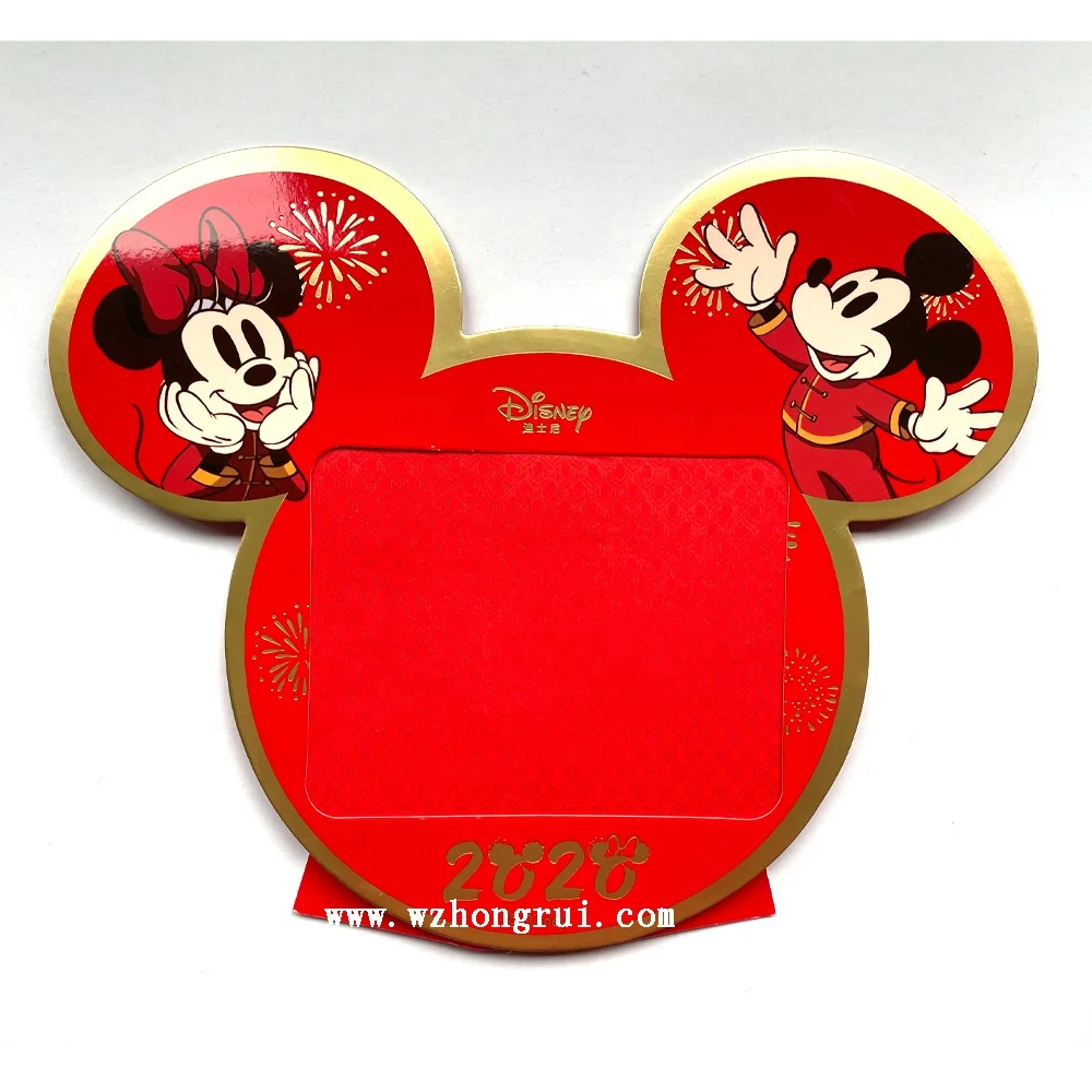 
2020 photo frame/Chinese new year promotion stand photo frame&refrigerator magnet 