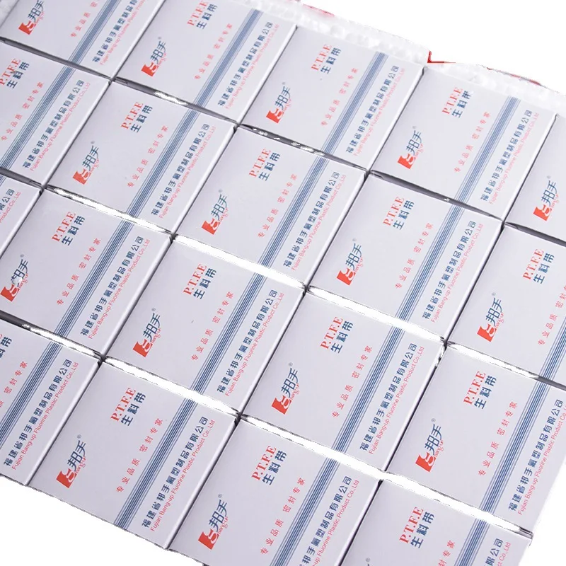 Bangshou Factory directly hot selling 100% ptfe film tape ptfe adhesive sealant tape For Industry Cable