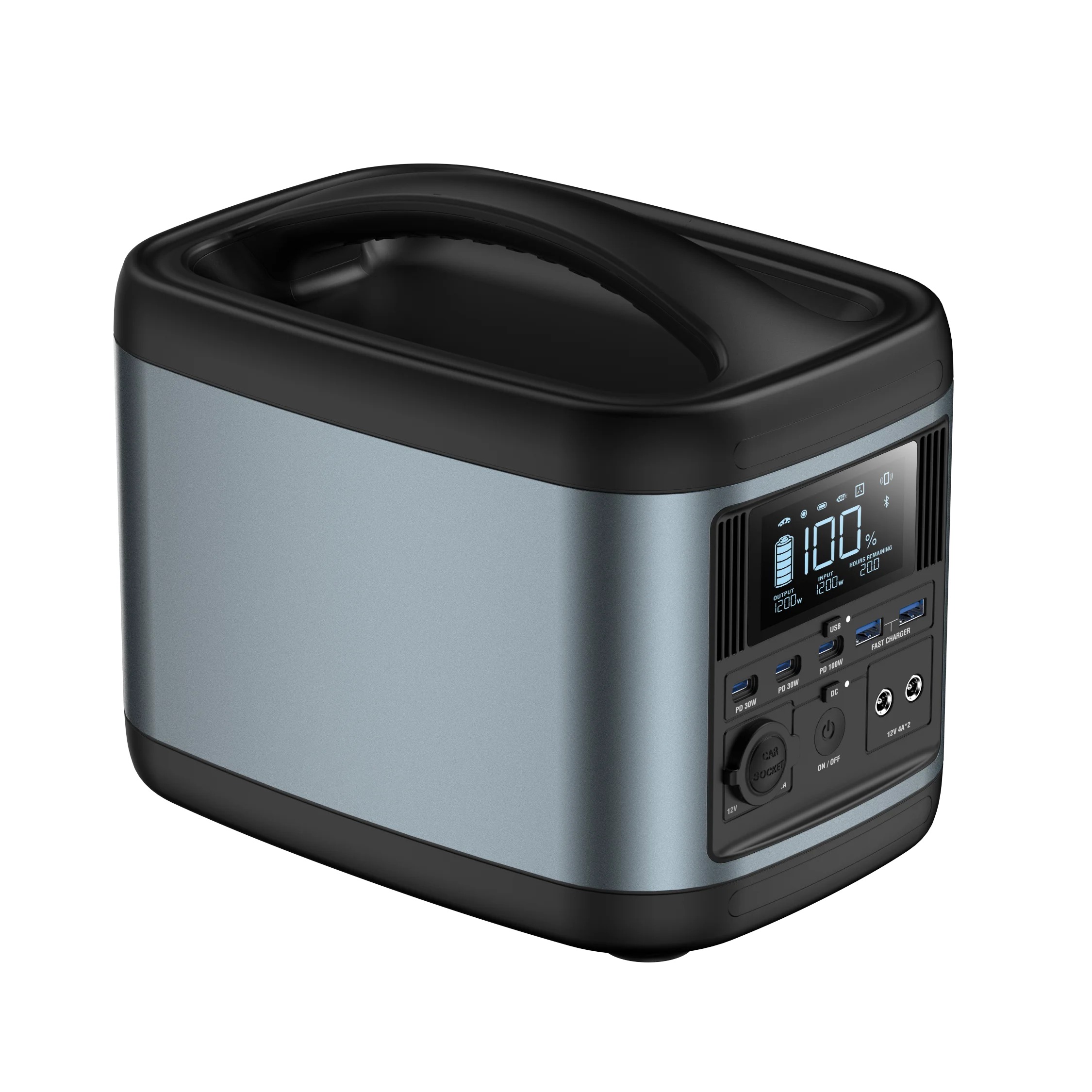 Camping Travel Power Banks Portable Power Station Solar Generator Charging Station Solar Portable 2200W 600W Power Station