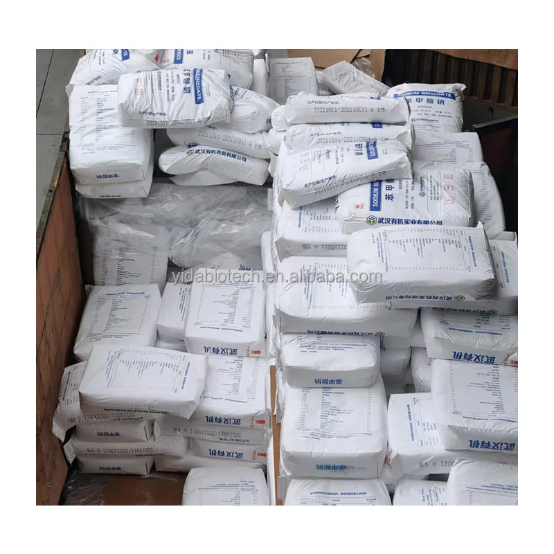 Chemical Formula Benzoic acid Sodium Benzoate Raw Material Food Grade