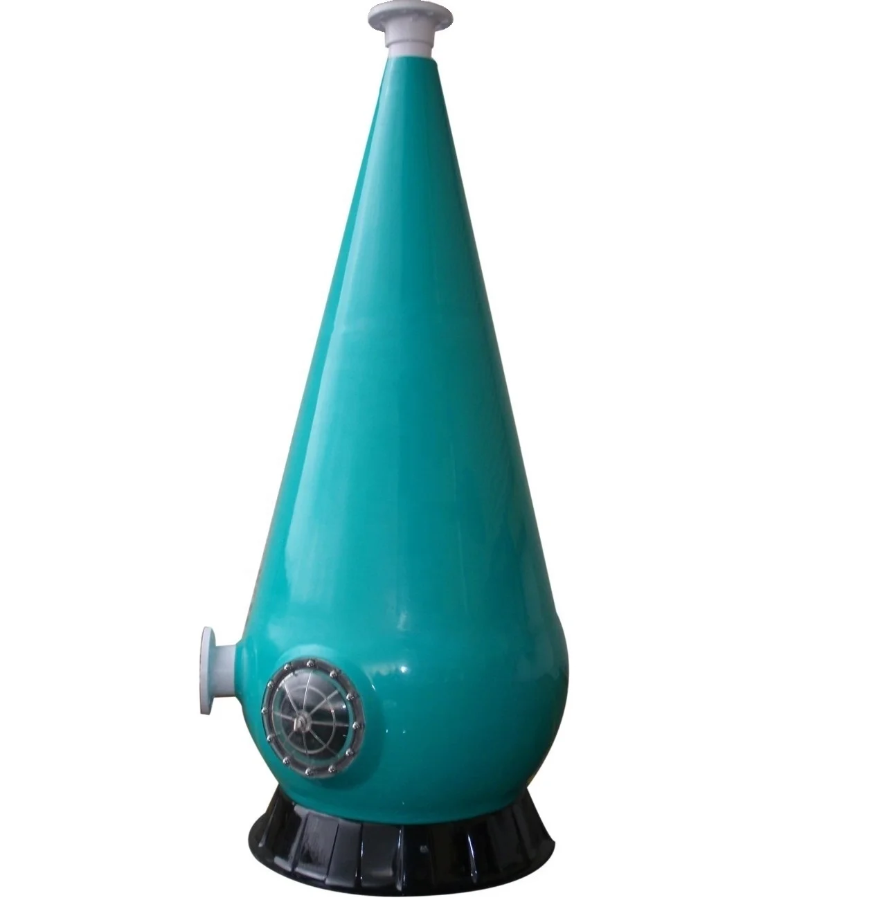 large oxygen cone for sustainable fish farming aquaponics intensive aquaculture oxygenation raceway system