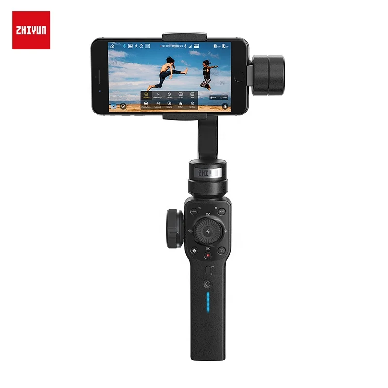  ZHIYUN Smooth 4 3-оси телефон разных цветов с шарнирным соединением для смартфона карманных стабилизаторов смартфонов и