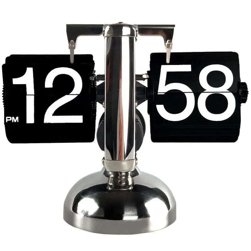 Page Turning Clock Flip Desk Clock Retro Flip Clock Automatic