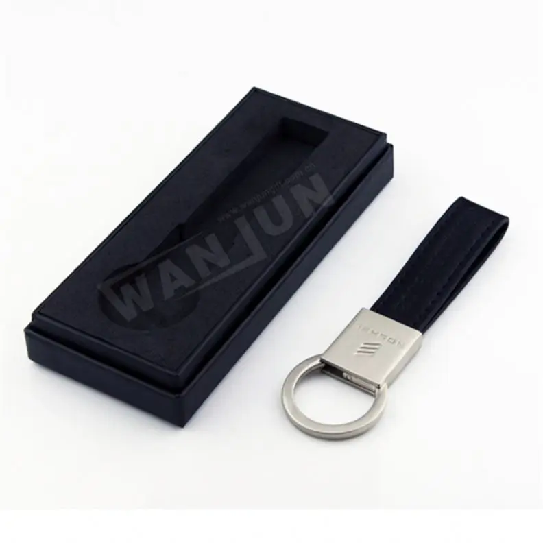 
Manufacturing Professional Custom Wholesale Cheap Leather Bracelet Keychain 