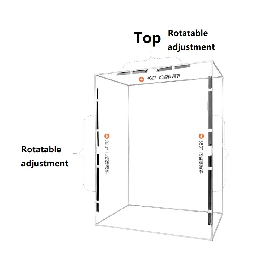 Good selling DEEP 160cm / 200cm Portable Studio Flash Kit Led Product Photography Props Light Box For Photography