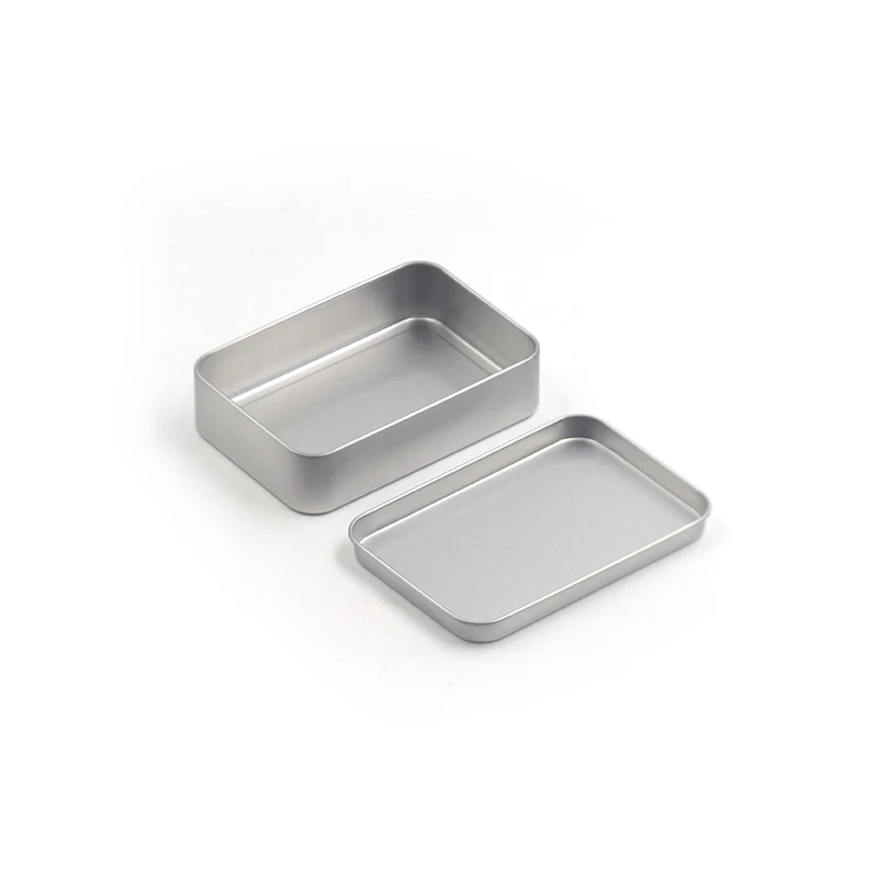 Hot Selling Rectangle Clear Window Dice Packaging Metal Tin Box