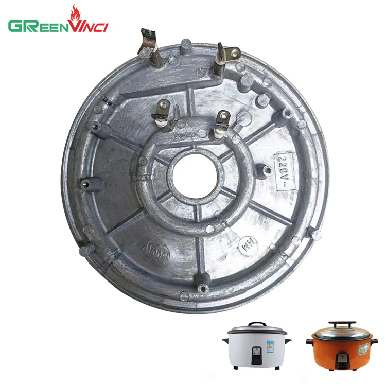 Davinci wholesale 220-240V 1000W 1600W 2000W 2500W 2800W 3000W 3500W 4000W industrial electric rice cooker parts heating plate