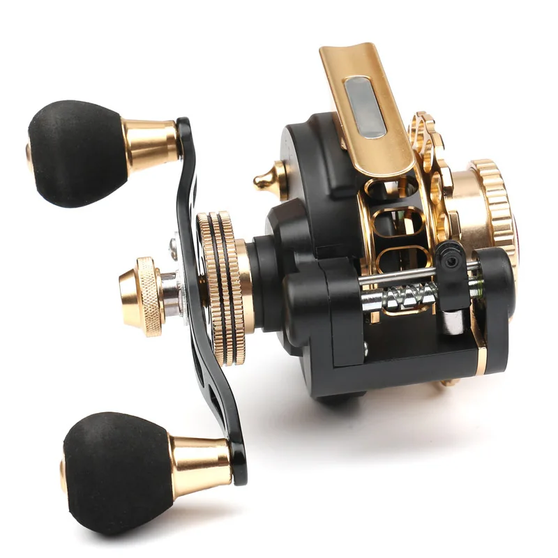 Explosive new fishing reel magnetic deceleration automatic cable fishing wheel