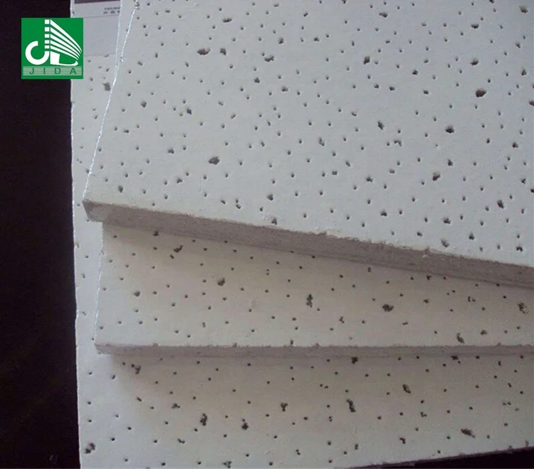 Mineral Fiber Ceiling Tile mineral fiber ceiling board/ durable moistureproof gypsum/ perforated mineral fiber ceiling