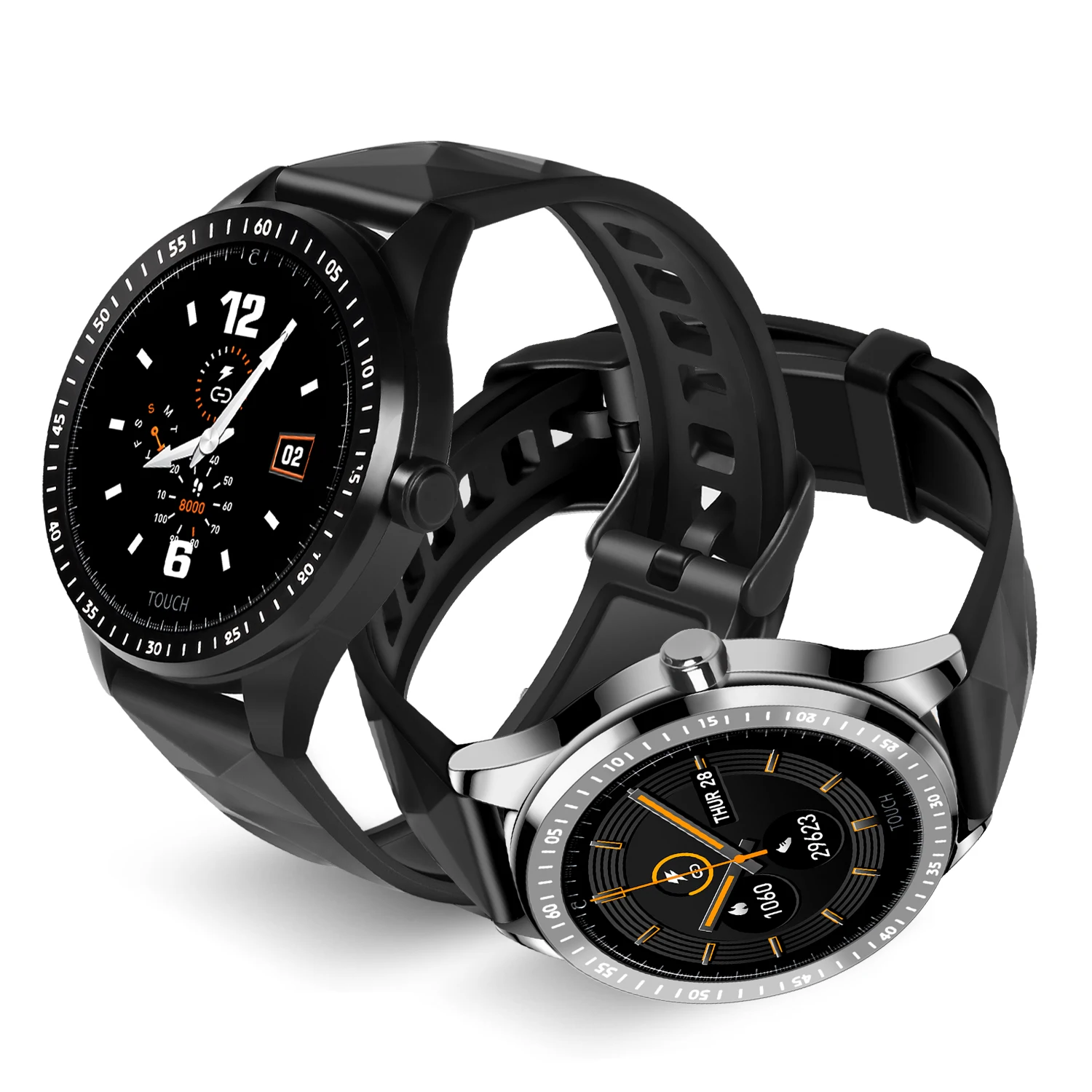 
E1 smartwatch daily monitoring strong battery life mobile phone push smart watch 