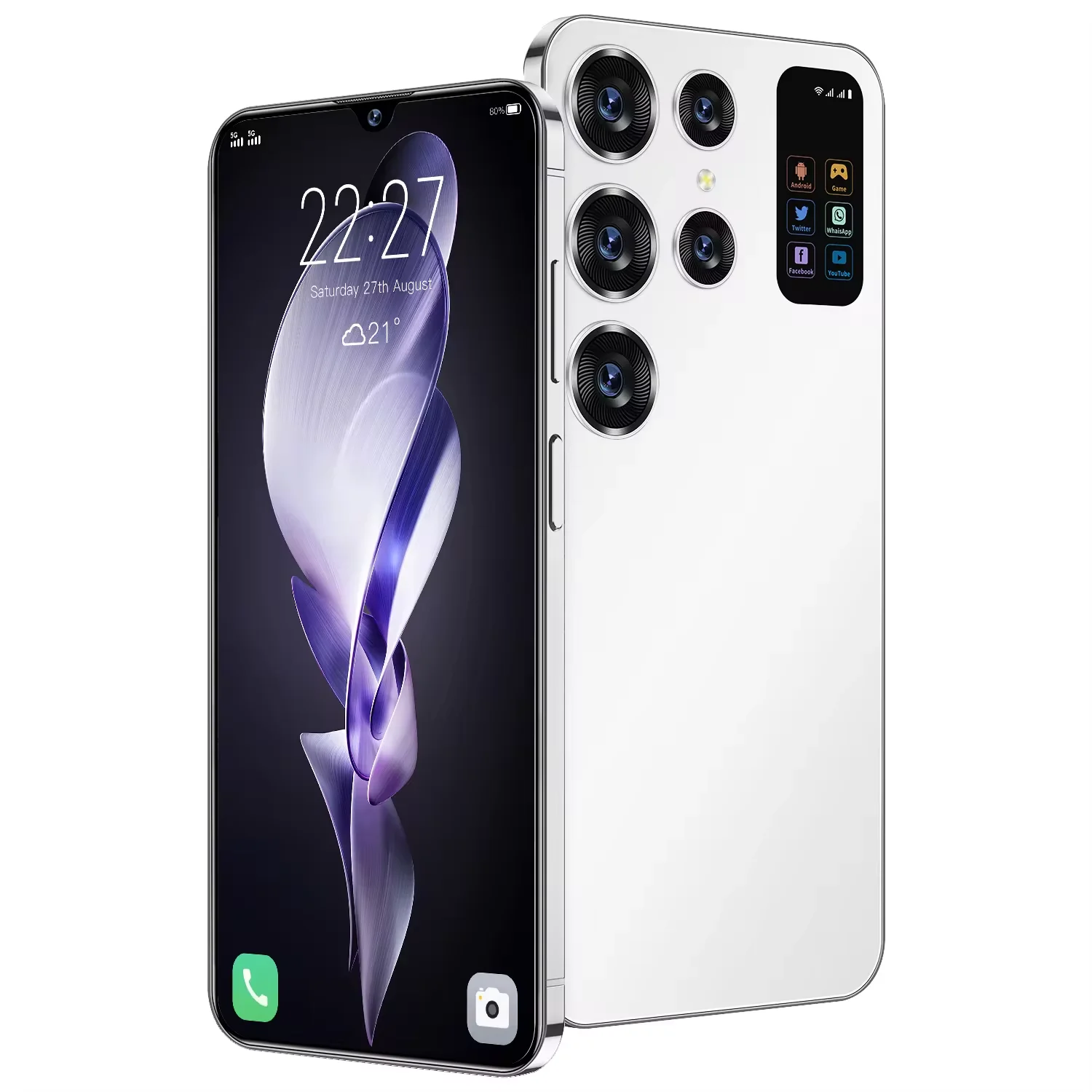 Оригинальный мобильный телефон S24 Super 16GB 512GB смартфон 6 8 дюймов разблокировка двойная карта 5G Android 11 лучший выбор для технических энтузиастов