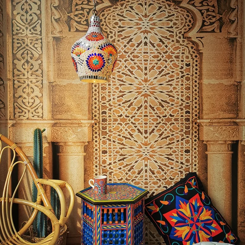 Новинка 2020, Турецкая мозаичная люстра, ручная работа, люстра, известная садовая Люстра для отеля, коридора