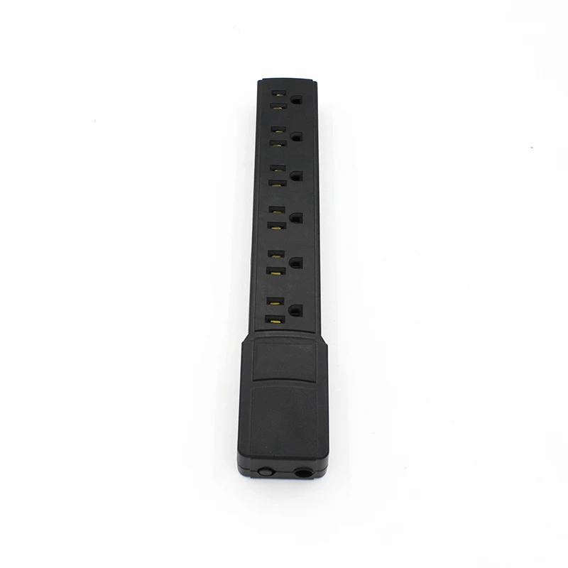 US standard 6 Outlets Surge Protector Power Strip with switch for home use