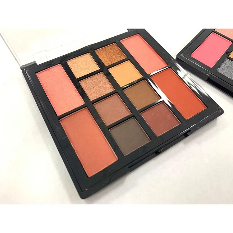 Палитра теней для век для макияжа ES41, палитра теней для век с фирменной этикеткой, палитра нюдовых век для детей