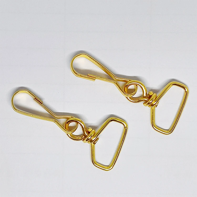 Factory customization metal keychain hook key chain clip hooks swivel clasps lanyard snap hook handbag oval metal swivel snap