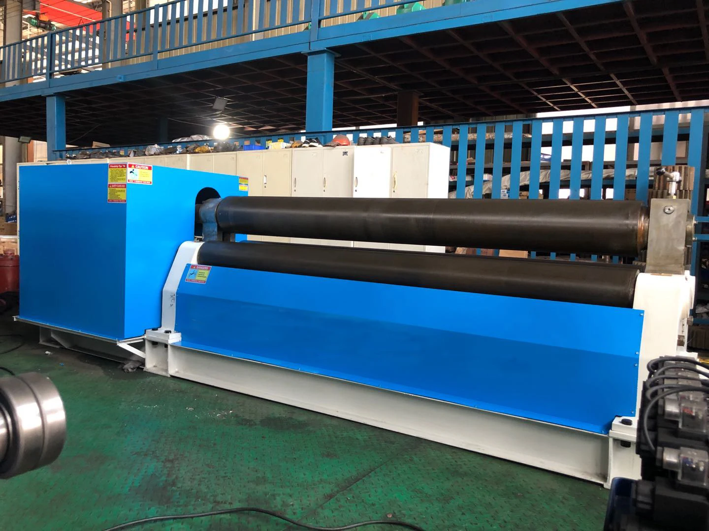 metal plate stainless steel sheet 3 roll rolling machine W11