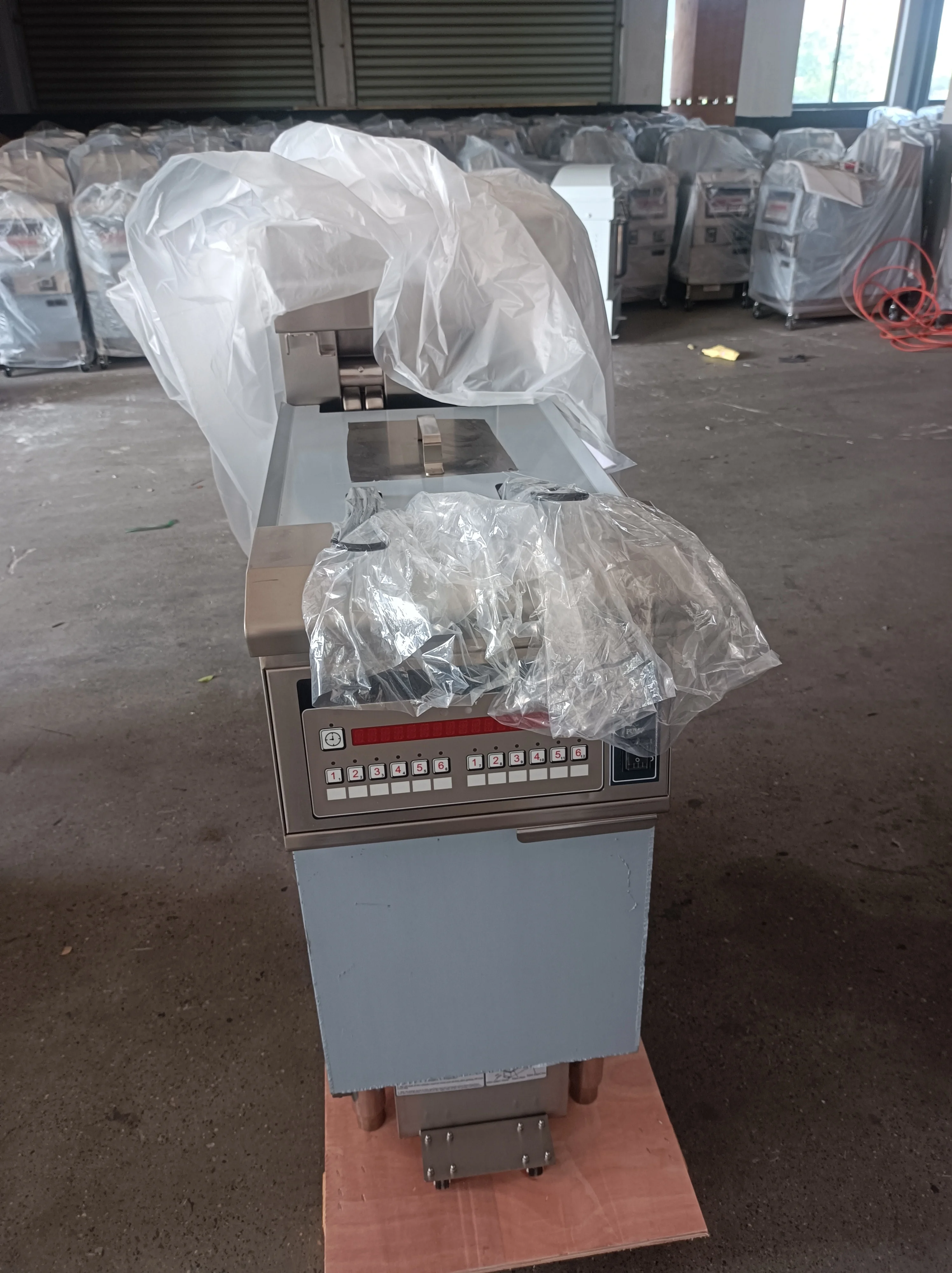Commercial Digital computer panel Single tank deep fryer CE High quality electric open fryer frying machine for sale