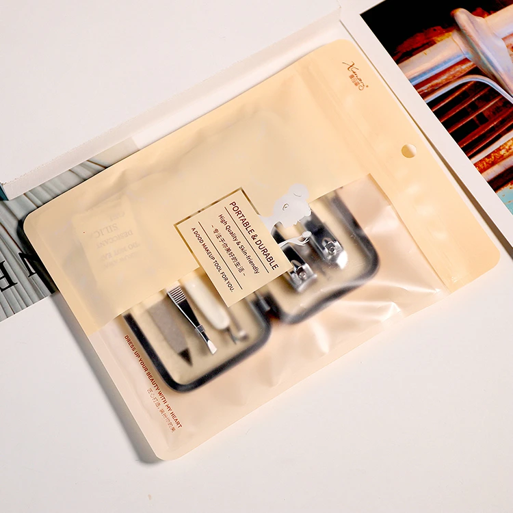 Factory direct sale Beauty manicure tool 7-piece nail tool set Dead skin scissors nail file nail scissors set