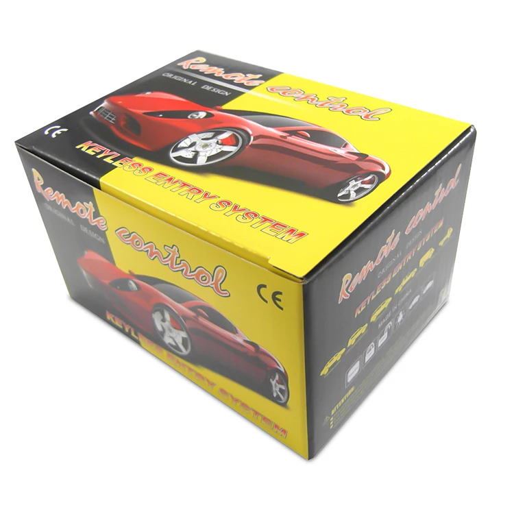 Wholesale kit de alarmas para autos 12V Auto Car Engine System Push Button car alarm