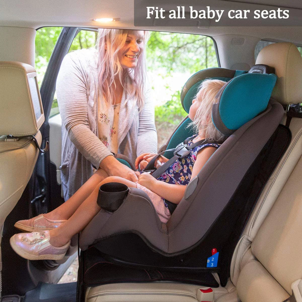 OEM Oxford Fabric Dog Car Seat Protector Child with Thickest Padding Baby Car Seat Protector for Child Car Seat Protector Cover