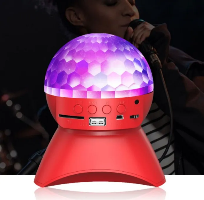 Cute Portable LED Flashing light Woofers Super Woofer Blue Tooth Speaker Custom Logo Speaker Blue Tooth Waterproof