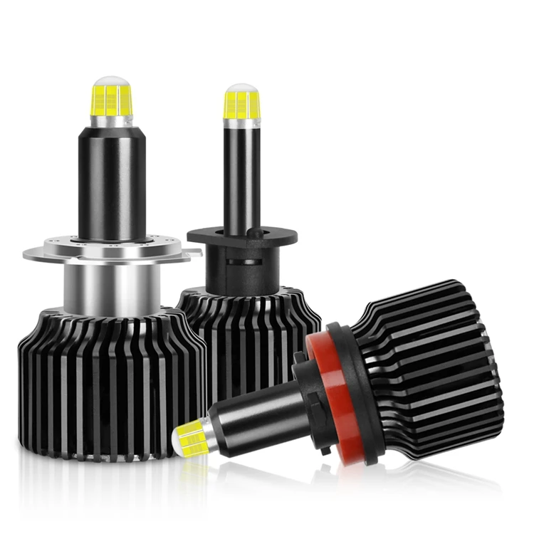 Новинка 2021, светодиодная лампа H1 H7 H8 H11 9005 9006 9012, автомобильная фара, светодиодная фара