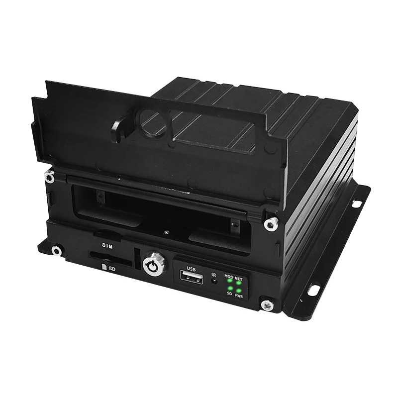 New 4CH RJ45 MDVR Digital Video Recorder School Bus 4G WIFI GPS Tracking System ADS DSM DMS BSD Mobile DVR for Cars