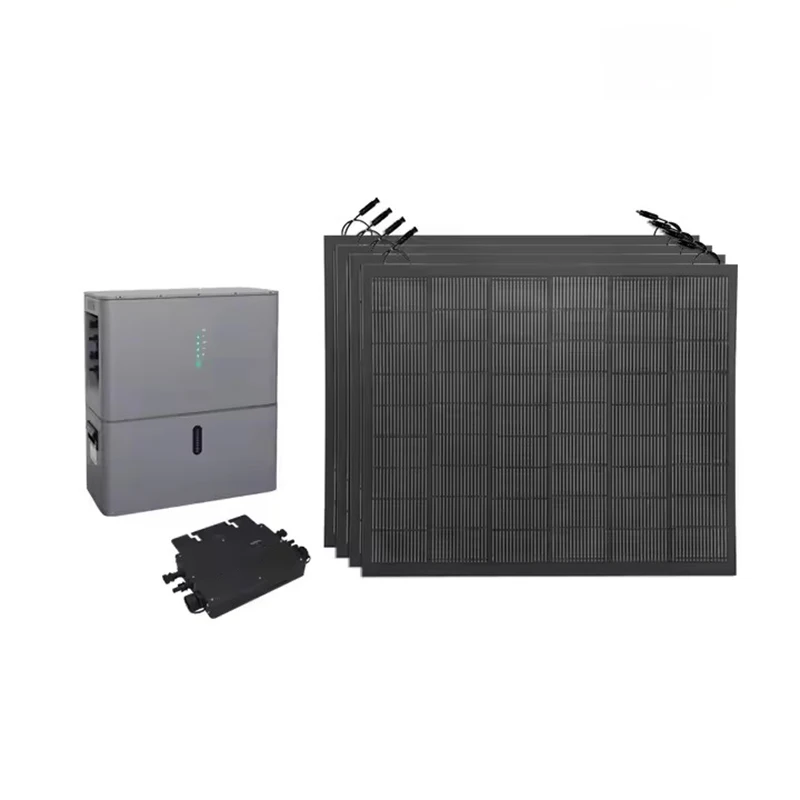 MESS Micro Energy System 2KW Stackable Solar System Solar Power Plant with PVHub and Micro Inverter Solar balcony system