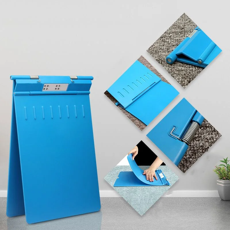Colorful Aluminum Storage Nurse Folding Clipboard Foldable Clip Board Nursing A4 fold up clipboards