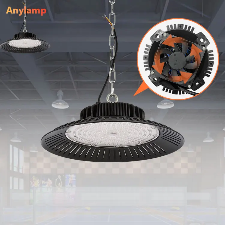 High Lumen Warehouse IP44 Waterproof Highbay Fixture Linear 100W Industrial UFO LED High Bay Light