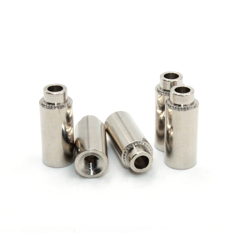Custom sleeve nuts stainless steel CNC parts mount metal Pcb spacer inner thread Nut Standoff Spacer