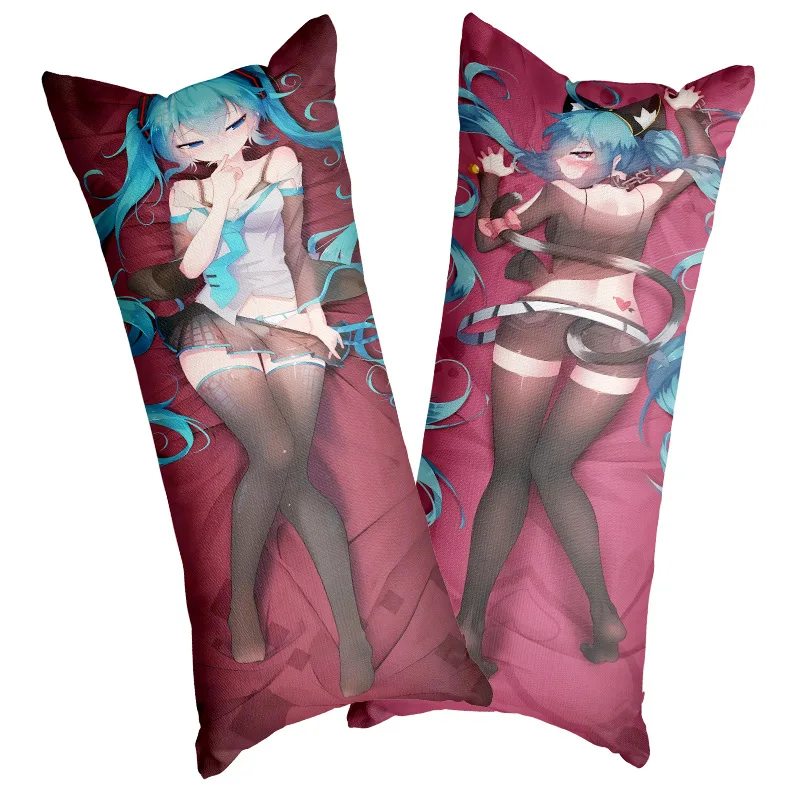 Custom Anime dakimakura pillow case plush double side kawaii anime girl body pillows