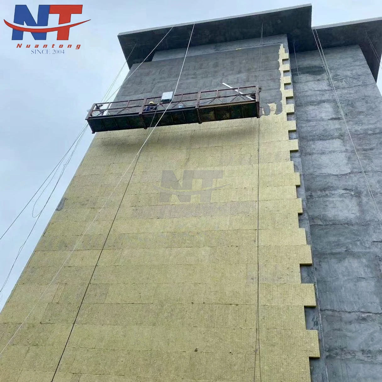 Mineral rock wool density 100kg/m3 thermal insulation board