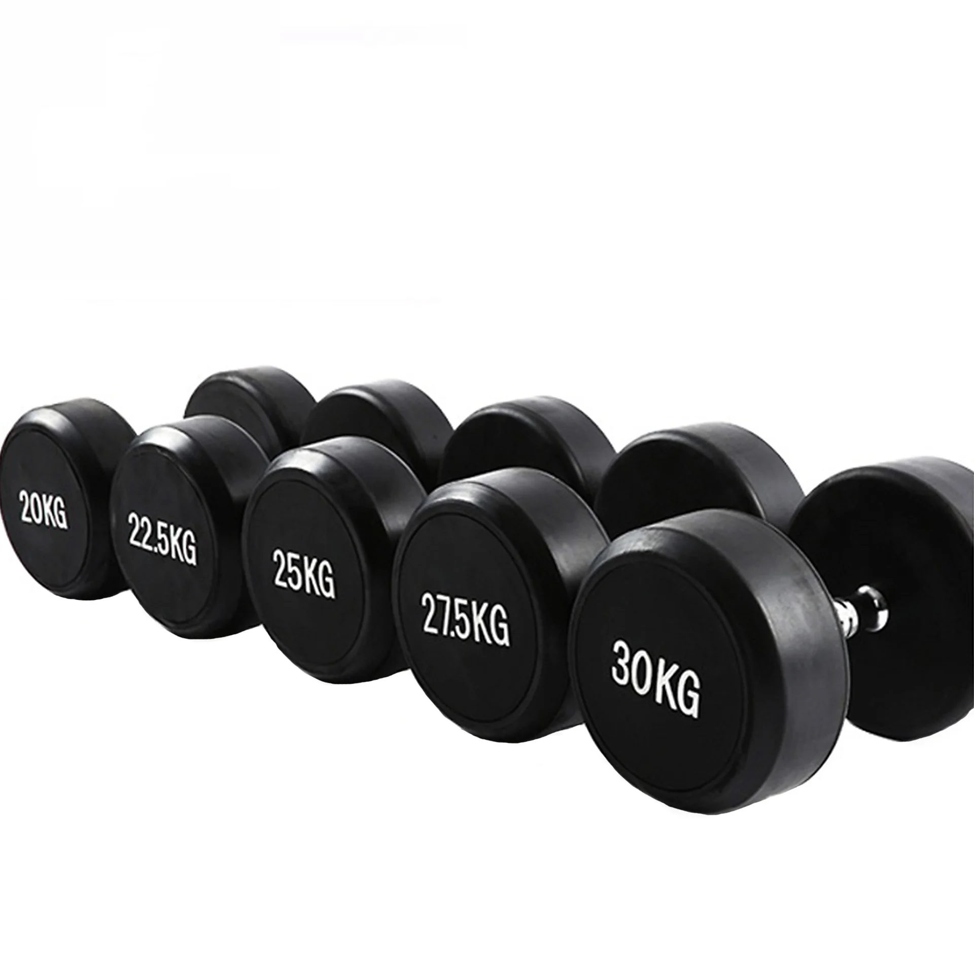Factory Price Gym Equipment Cpu Dumbbells UrethaneRound Pu Dumbbells Sets Pu Dumbbell