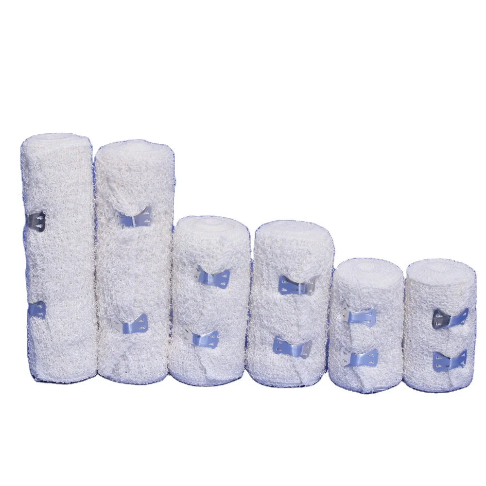 Hot sale Top quality soft breathable comfortable medical cotton crepe elastic bandage