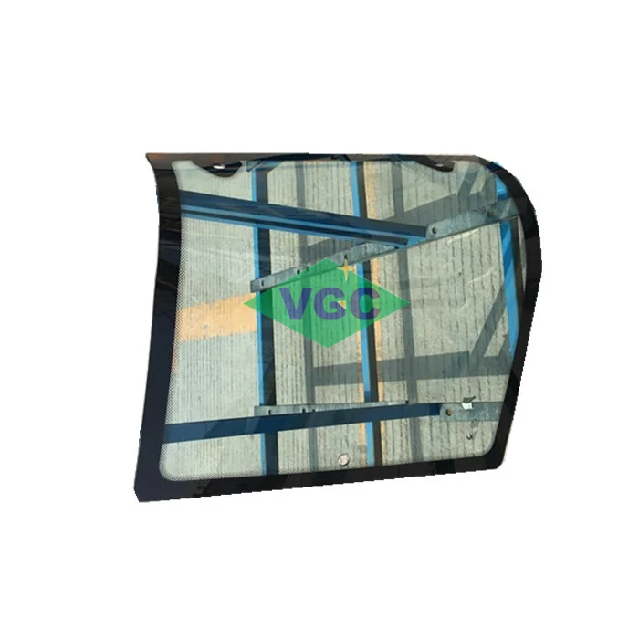 Factory Production XYB Bus Side Front Window Curved Glass Window For Buses